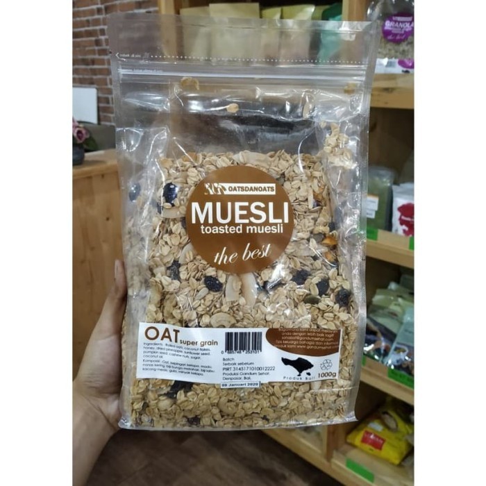 

Oatsdanoats, Muesli Toasted Muesli, 1Kg