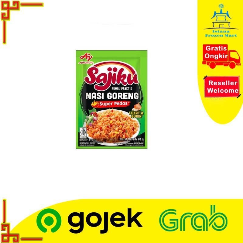 

Sajiku Nasi Goreng Pedas AJINOMOTO Bumbu Praktis 20 GR