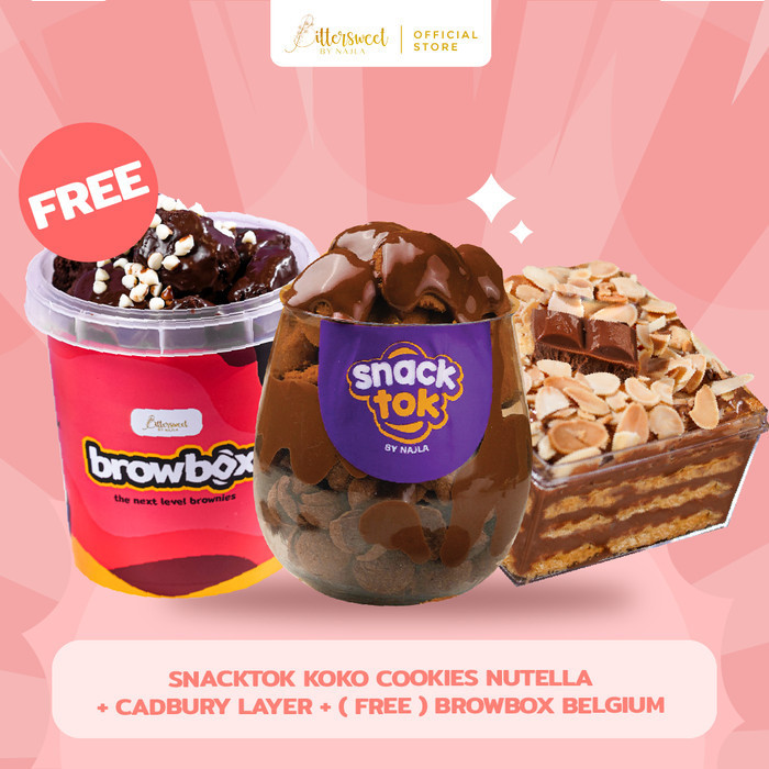 

Bittersweet By Naa - All Variant Chocolate (Snatok,Layer+Browbox)