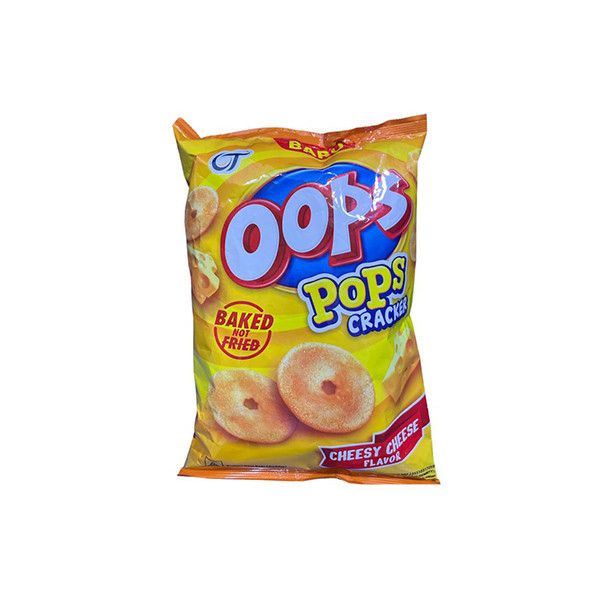 

OOPS POPS CRACKER CHEESY CHEESE 80G