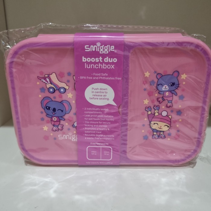 

Smiggle Boost Duo Lunchbox - Koala