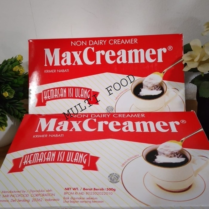

Max Creamer 500Gr/Bubuk Krimer