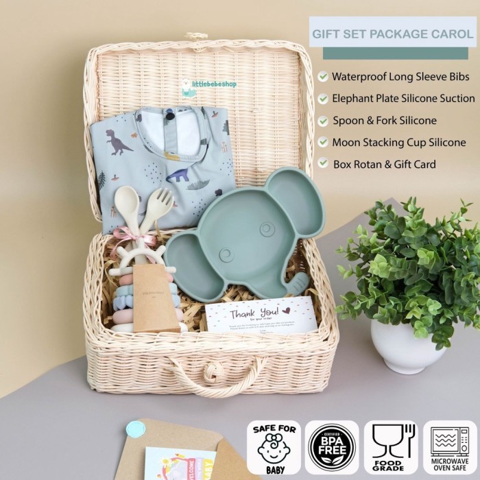 

Littlebebeshop - Gift Set Hampers Baby Silicone Carol