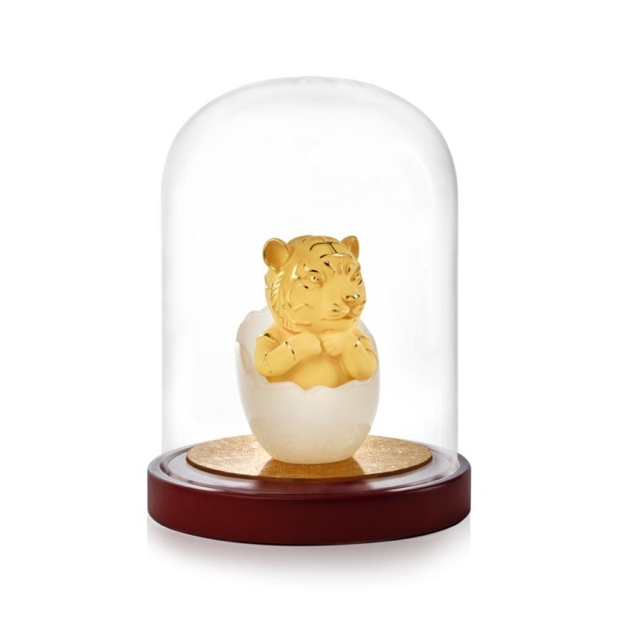 

Pajangan Baby Born Shio Macan Lapis Emas 24 K (New Product)