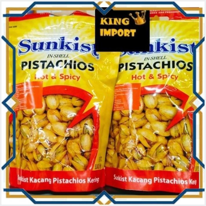 

[KGP] SUNKIST PISTACHIOS HOT & SPICY 150GR KACANG PISTACHIO PEDAS
