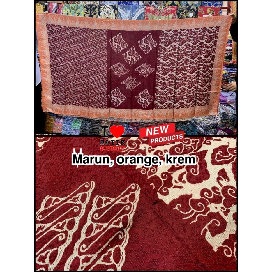 Viscos Puloan 3 Dimensi Motif 10 Viscose Viskos Kain Batik Hijau Mint