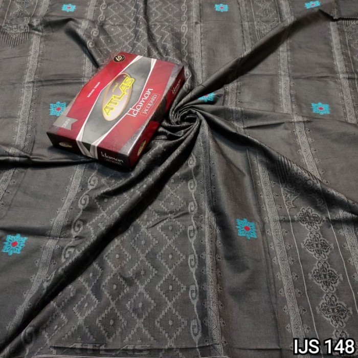 Sarung Atlas Jacquard Songket Grade Yaqut Atlas Idaman Jacquard