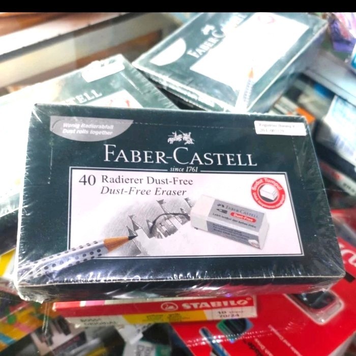 

Ghapus Faber Castle Kecil Putih#1 Pak Isi 40 Pcs