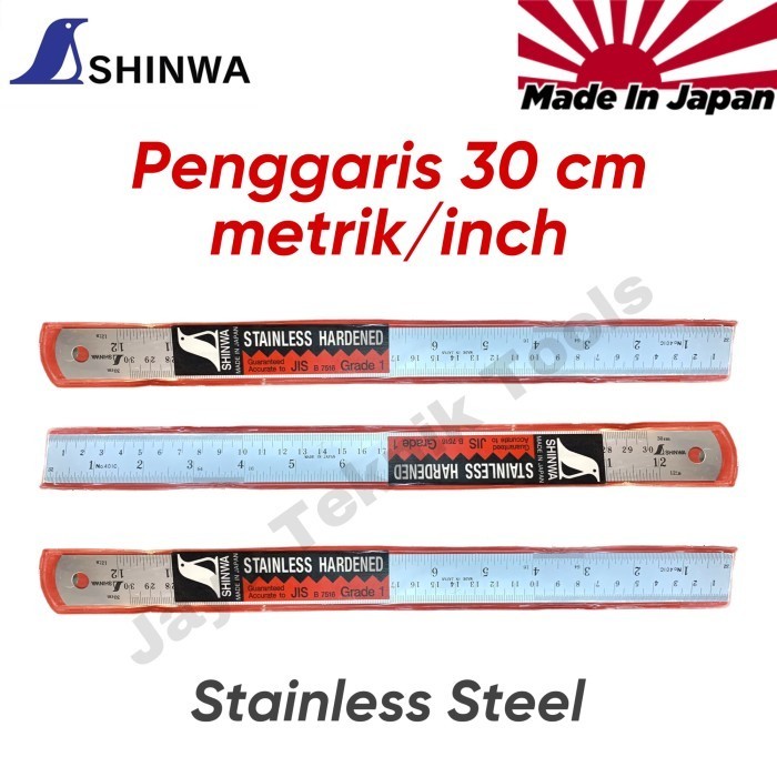 

Ggaris Star 30 Cm Inch Shinwa Japan Jepang Stainless Steel Besi