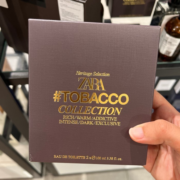 Parfum Zara Man Tobacco Collection Rich Warm Dark