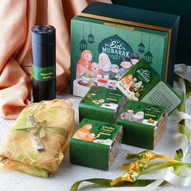 

Hampers Parcel Lebaran Paket B Kastengel Nastar Cookies Souvenir