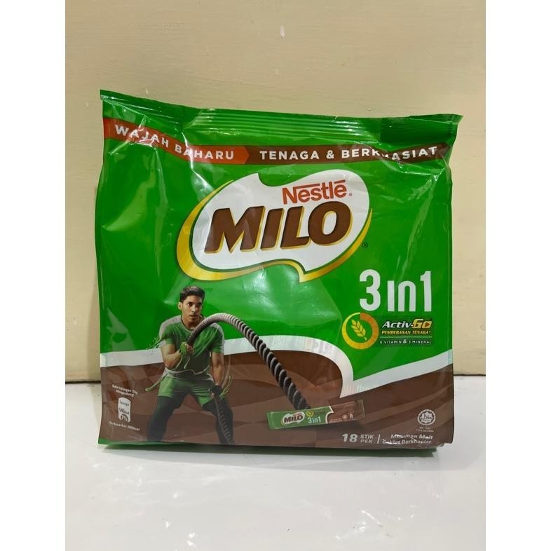 

Beli 2 Lebih Murah Milo Sachet 3In1 Malaysia 18Sticks / 21Sticks Original