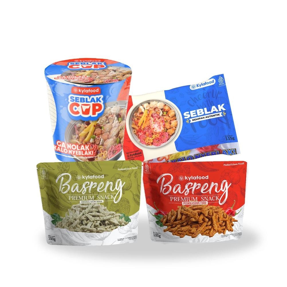 

Ramadhan Sale Kylafood Paket (Seblak Cup, Seblak Rempah, Basreng Pedas, Basreng Ori) Murah