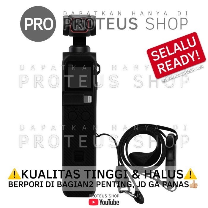 

Sarung Silikon Tali Dji Pocket 2 Silicone Strap Lanyard Gimbal Cap