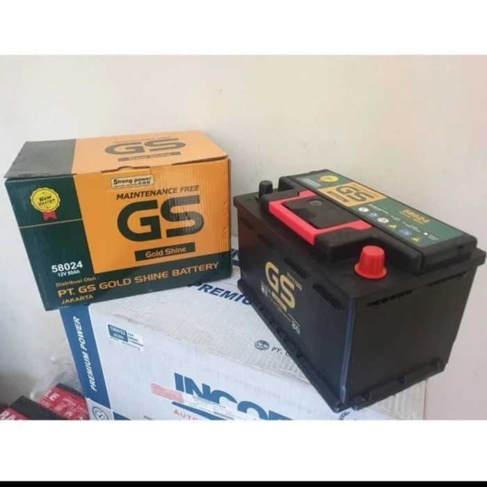 Aki Accu Mobil Innova Reborn Diesel LN3 GS MF 58024 80AH