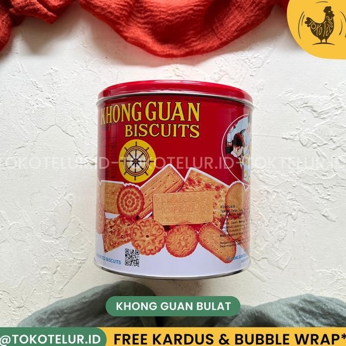 

MONDE Biskuit - KHONG GUAN | Assorted Biskuit Wafer Kaleng Merah ORI