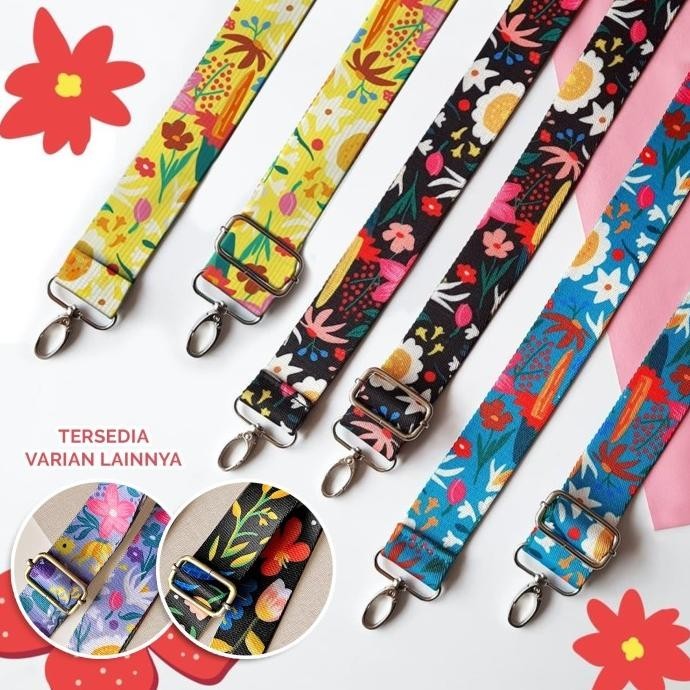 Sovlo Bag Strap Kembang Nusantara