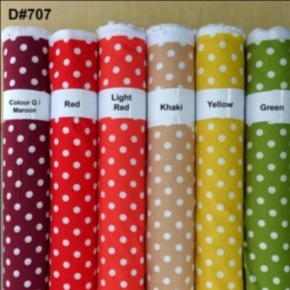 

Terbaru Kain Katun Jepang Motif Dot Flanel 707 - Flanel (Per 0,5 Meter) Terbaik