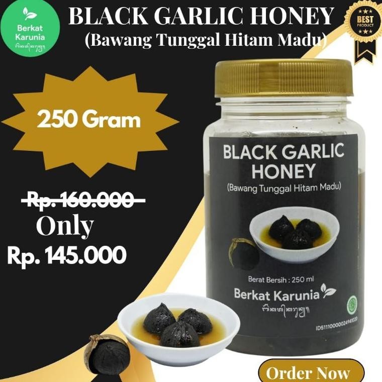 

Black Garlic Madu Berkat Karunia Bali 250 Gram Terbaik