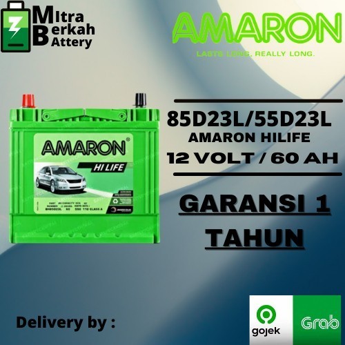 AKI KERING MOBIL KIJANG INNOVA BENSIN 85D23L AMARON HILIFE