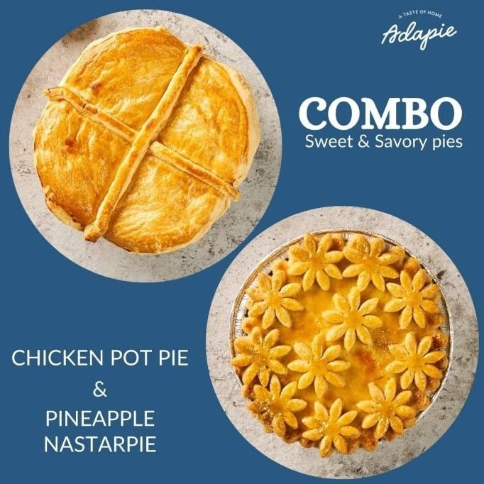 

Trend Combo - Chicken Pot Pie & Pine Nastar Pie 10Cm Limited Edition