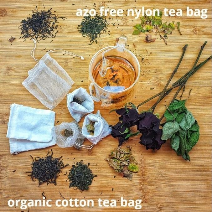 

Best Sales Reusable Tea Bag / Kain Kantong Teh Celup (Perpiece) Terbaik