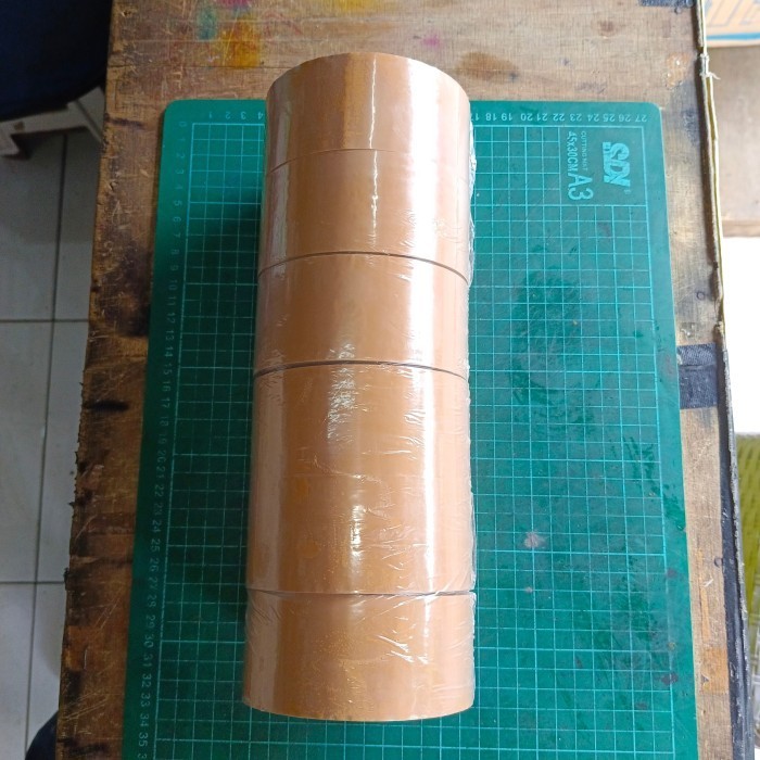 

Lakban Daimaru Tape Isolasi Coklat Dan Bening 2 Inch X 90 Yard