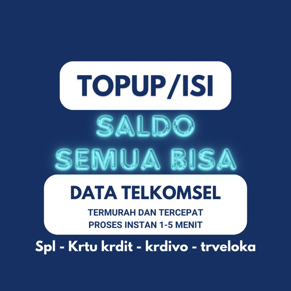 

Saldo Top Up Respon Cepat