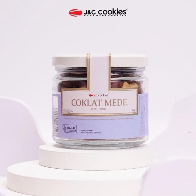 

Kue Kering Coklat Mede JNC J&C Cookies Jar Kaca