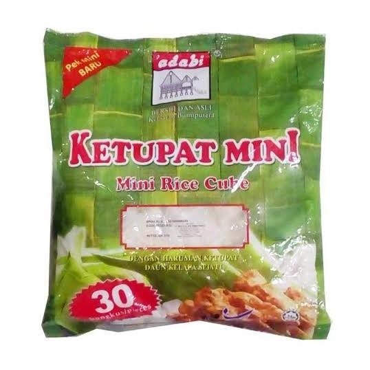 

Ketupat Mini Instan Adabi Isi 30 Pcs Lontong