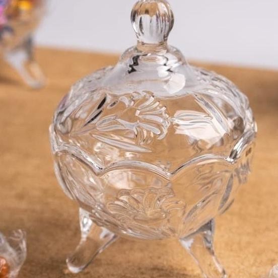 toples kaca jar crystal shining lily candy kristal tempat permen kue