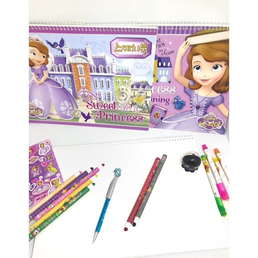 

Buku Gambar Tebal Sketchbook Sofia Disney + Stiker