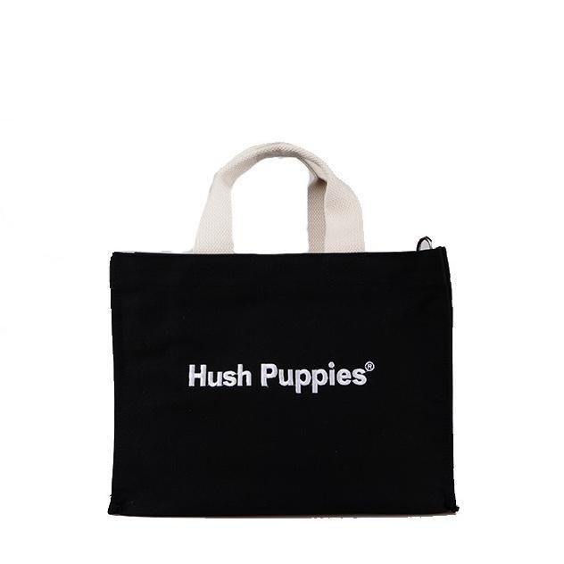 Hush Puppies Tas Wanita Canvas Tote Bag L Black Thaliapateza