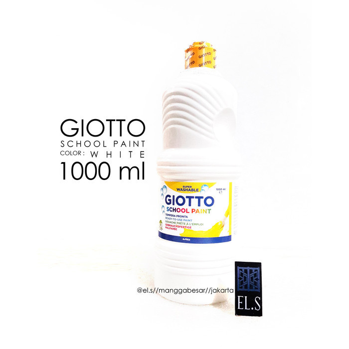 

Giotto School Paint White 1000 Ml ( Cat Poster )