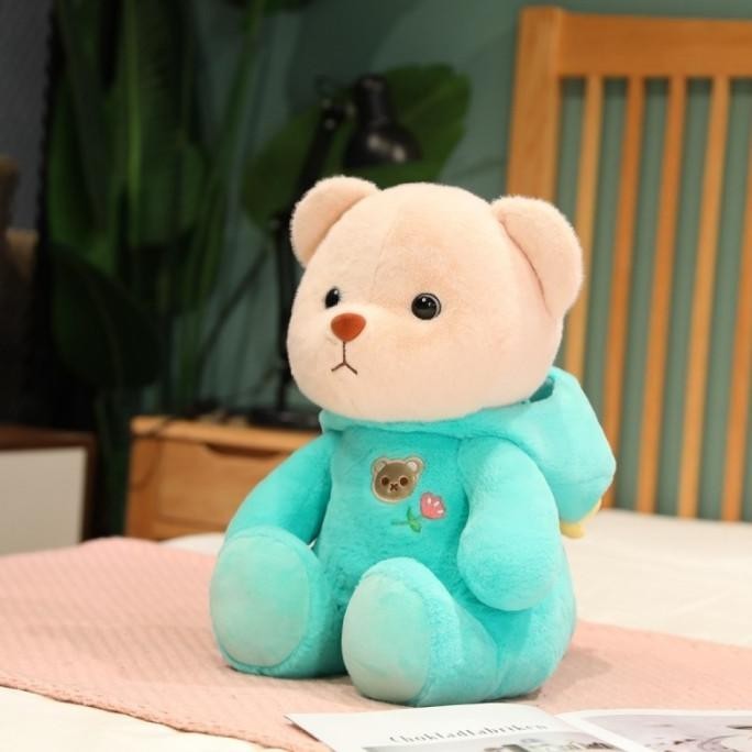 Viral Boneka Cosplay Teddy Bear  Boneka Teddy Bear Hoodie Top 2024