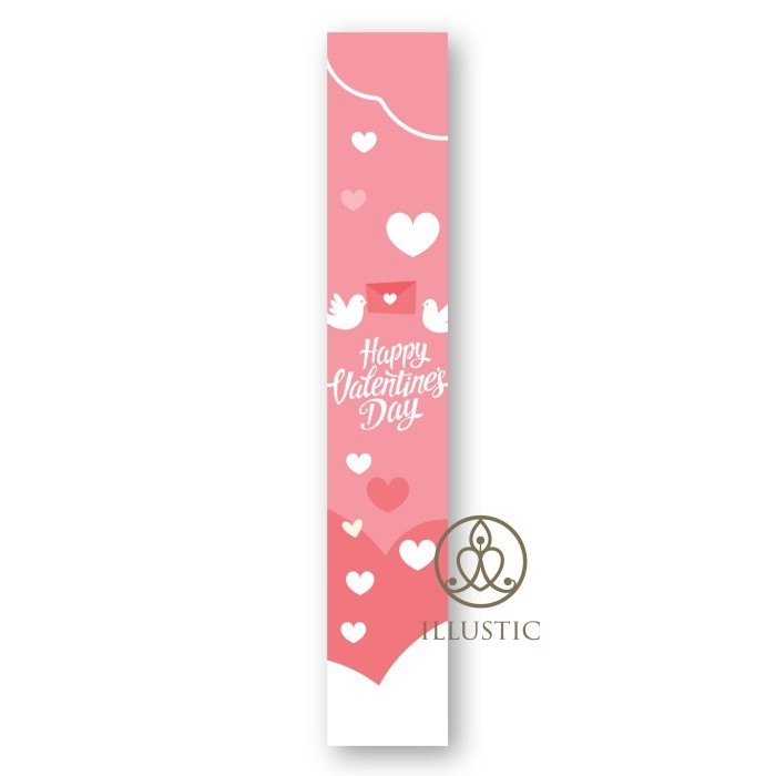 

((((()paling dicari] Paper Belt Hampers Valentine Day/ Sleeve Valday (24 pcs)