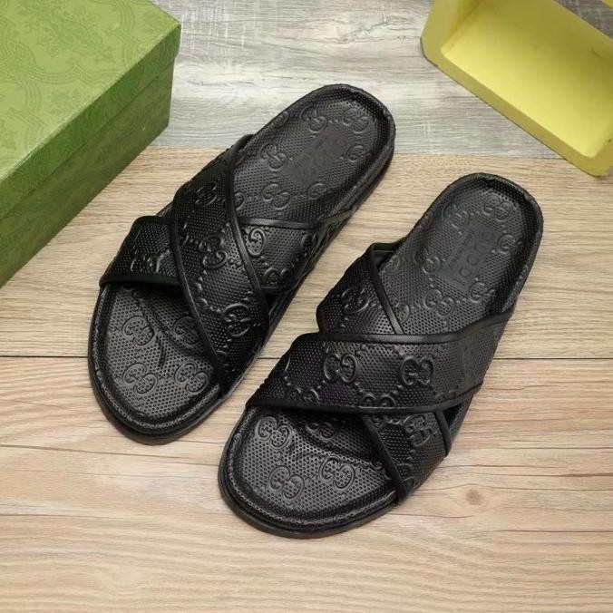 Sandal Branded Mewah Pria Premium Import Mirror / Sandal Pria  #080 Lapaknyarudi