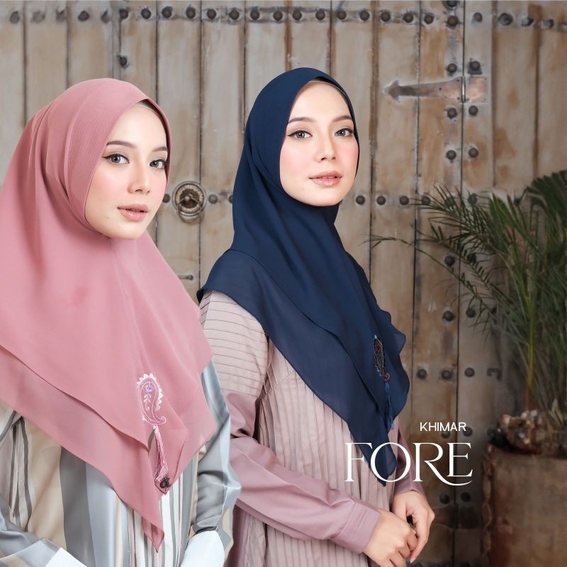 NEW PREMIUM DAILY HIJAB FORE KHIMAR by Aneuku