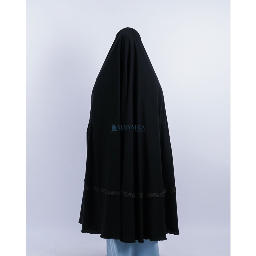 NEW PREMIUM DAILY HIJAB Alsyahra Exclusive Set Khimar Syari Handzipper Altaj Haramain Niqab Poni