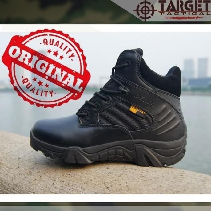 Sepatu Tactical Delta Hiking 6 Inch Import USA ORIGINAL - Hitam