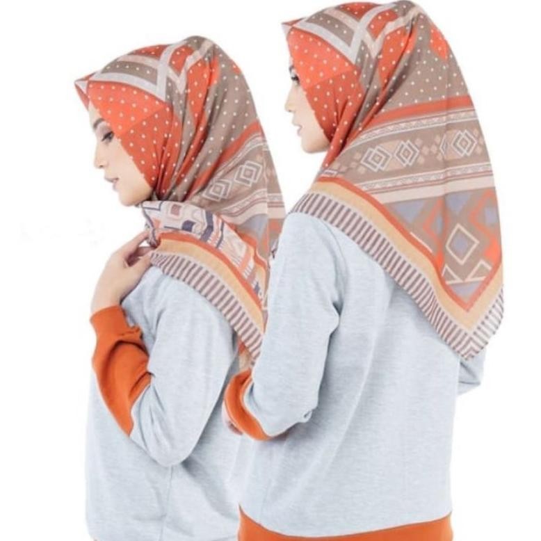 Hot Sale Promo /Zahraa / Jilbab Voal Premium / Grosir Hijab / Hijab Segi Empat / Voal Motif Premium / Denay Kw / Syari Segi Empat Jaminan Original
