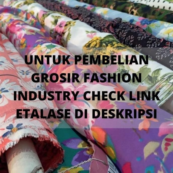 

Kain Chiffon Printing Motif 025 - Per 0,5 Meter Limited Edition