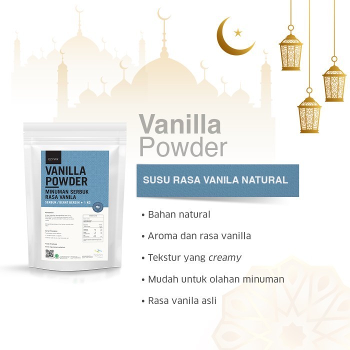 

Ready haldinfoods Krimer Vanila Bubuk Vanilla Creamer Powder - 1 kg