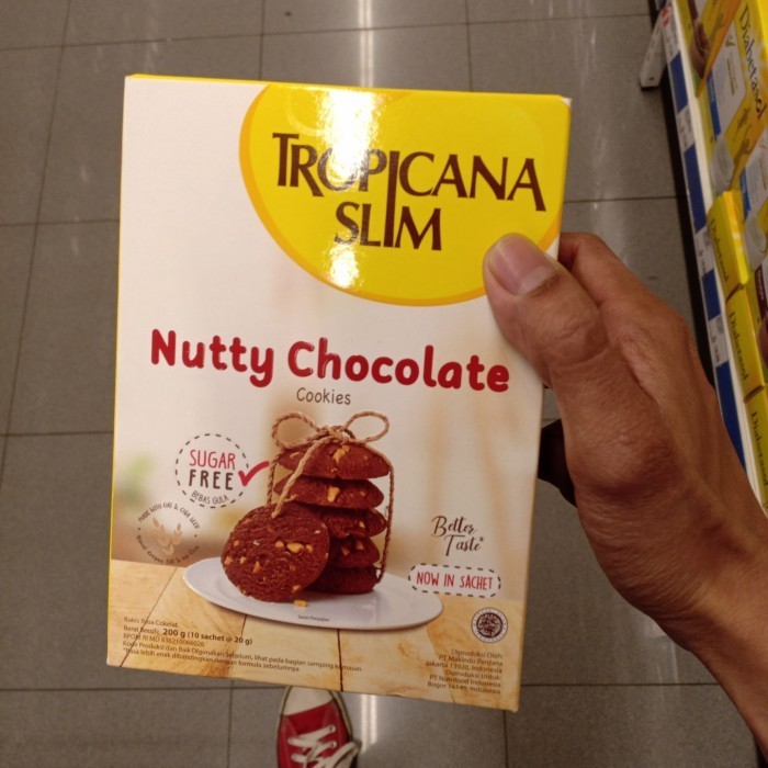 

Ready DIABETAMIL TROPICANA SLIM SLIM NUTTY CHOCO 200GR