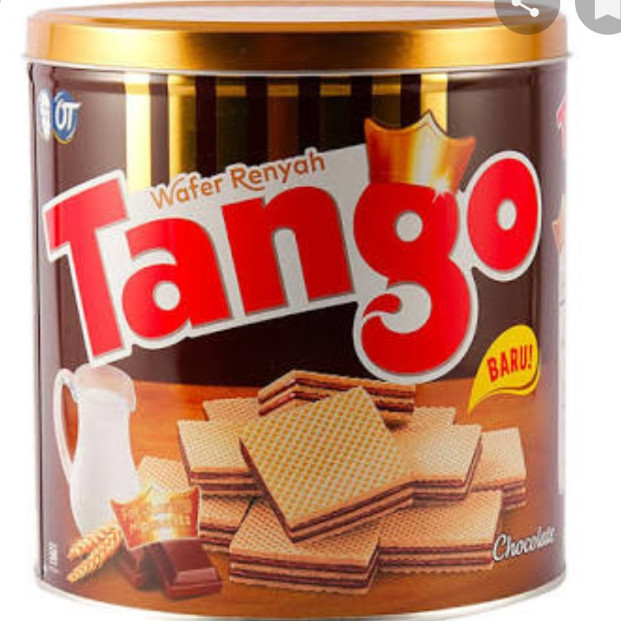 

TERBAIK [300 Gram] TANGO Wafer Coklat Tanggo Kemasan Kaleng