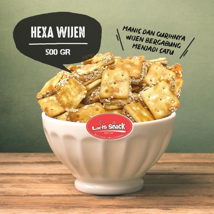

TERBAIK Biskuit Malkist Hexa Wijen Kotak Manis Snack Kiloan 500gr