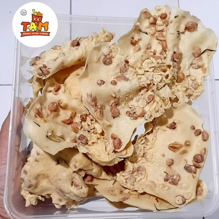 

TERMURAH Rempeyek Kacang Tanah Toples / Keripik Peyek - Tam Snack