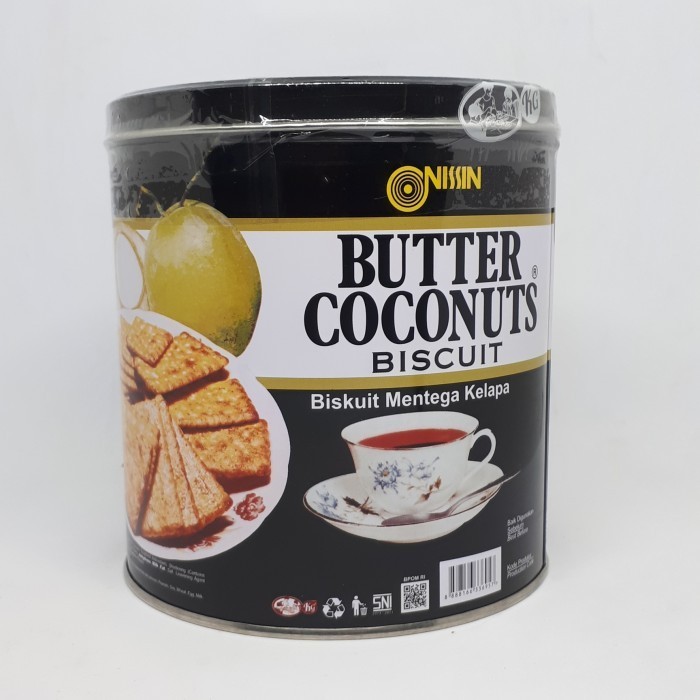 

TERLENGKAP Nissin Butter Coconut Biskuit Mentega Kelapa 650gr