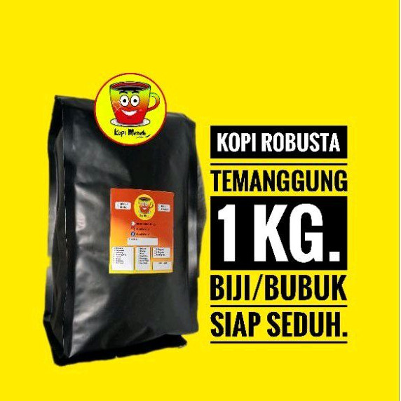 

Kopi Robusta Temanggung Kopi Biji/Kopi Bubuk/Kopi Giling/Kopi Sangrai/Kopi Roastingan/500gram/1 Kg Termurah Terenak