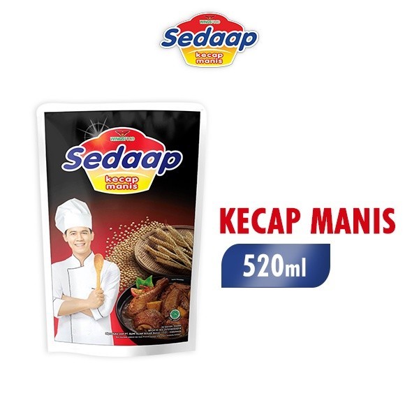 

Sedaap Kecap Manis Pouch 700 g / 520 ml